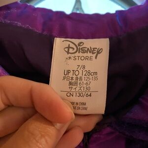 Disney Maleficent Girls Purple Costume w/ head piece